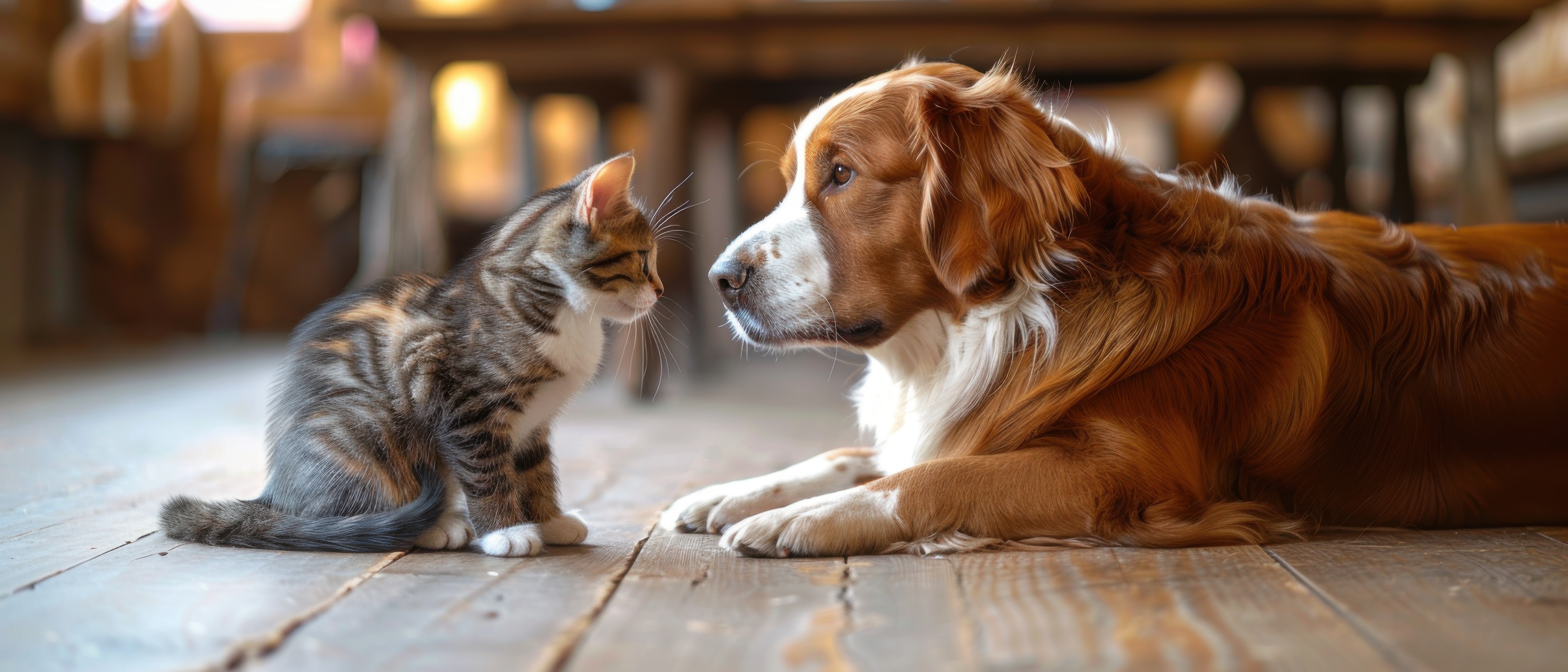 Stock Photo of Cats and Dogs