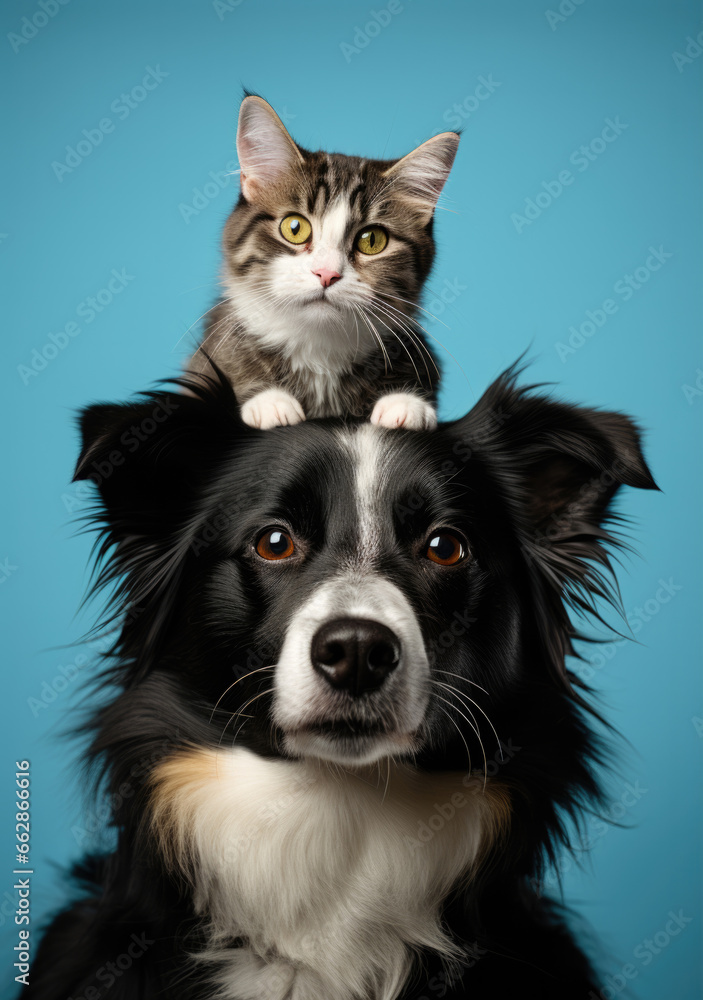 Stock Photo of Cats and Dogs